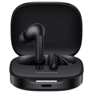 Redmi Buds 6 TWS Earbuds with Hybrid Active Noise Cancellation (IP54 Water Resistant, 42 Hours Playback, Spectre Black)