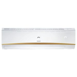 Godrej Turbo Chill Series Convertible 2.5 Ton 3 Star Inverter Split AC with Anti Freeze Thermostat (2024 Model, Copper Condenser, 40101701SD01301)