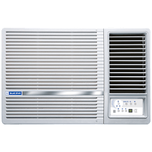 Blue Star L Series 1.5 Ton 3 Star Fixed Speed Window AC (2024 Model, Copper Condenser, Dust Filter, WFD318L)