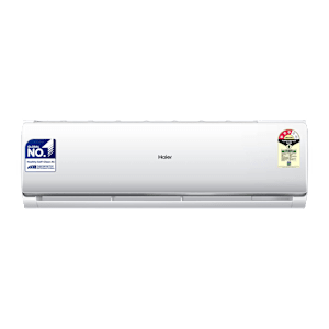 Haier Turbocool 1 Ton 3 Star Fixed Speed Split AC (2022 Model, Copper Condenser, Antibacterial Filter, HSU13T-TQS3BE-FS)