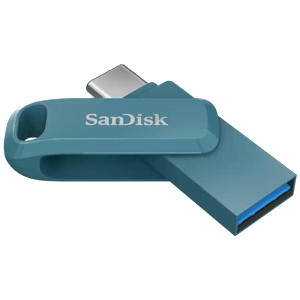 SanDisk Go 512GB USB Type C to USB Type A OTG Pen Drive (Protective Swivel Design, SDDDC3-512G-I46NPD, Navagio Bay)