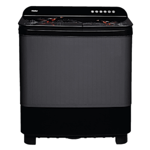 Haier 9 kg Semi Automatic Washing Machine with Softfall Techonology (HTW90-178FL, Black)