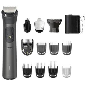 PHILIPS MG7920/65 13-in-1 Rechargeable Cordless Grooming Kit for Face, Head and Body for Men (120mins Runtime, Beard Sense Technology, Grey)