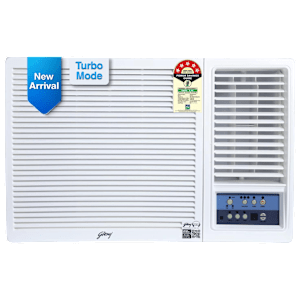 Godrej 1.5 Ton 5 Star Inverter Window AC (2023 Model, Copper Condenser, Anti Dust Filter, WIC 18UTC5-WWA)