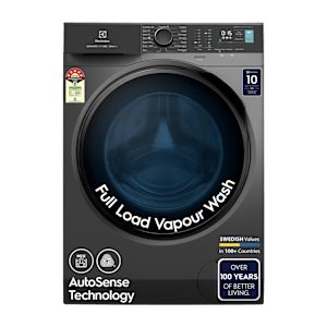 Electrolux 8 kg 5 Star Inverter Fully Automatic Front Load Washing Machine (Ultimate Care 500, EWF8024R5SB, Woolmark Approved, Onyx Dark Silver)