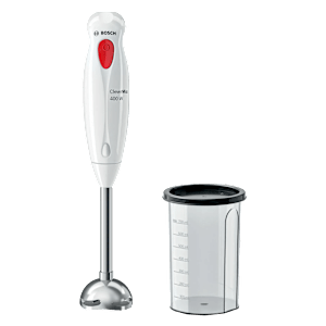 BOSCH CleverMixx 400 Watt 1 Speed Hand Blender (Pulse Function, White)