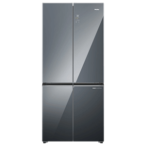 Haier Lumiere 520 Liters 3 Star Auto Defrost Four Door Smart Wifi Enabled Refrigerator with Colorful Digital Display (HRB-600MGU1, Mirror Glass)