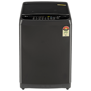 LG 12 kg 5 Star Inverter Fully Automatic Top Load Washing Machine (T12SJMB1Z, Smart Inverter Motor, Middle Black)
