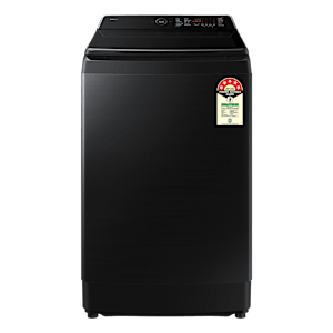 SAMSUNG 14 kg 5 Star Wi-Fi Inverter Fully Automatic Top Load Washing Machine (WA80F14B6BTL, AI VRT+ Technology, Black Caviar)