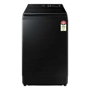 SAMSUNG 12 kg 5 Star Wi-Fi Inverter Fully Automatic Top Load Washing Machine (WA80F12B6BTL, AI VRT+ Technology, Black Caviar)