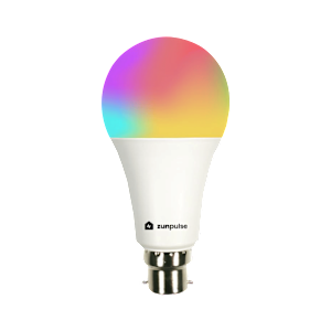 zunpulse 10 Watts Electric Powered LED Bulb (Voice Control with 8 Preset and 3 Lighting Modes, b22, White)