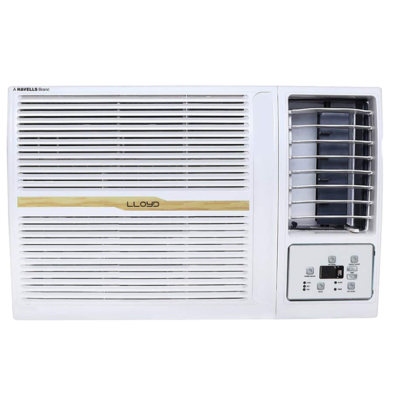 

Lloyd 1.5 Ton 3 Star Window AC (Copper Condenser, LW19B32EWS2, White), No color
