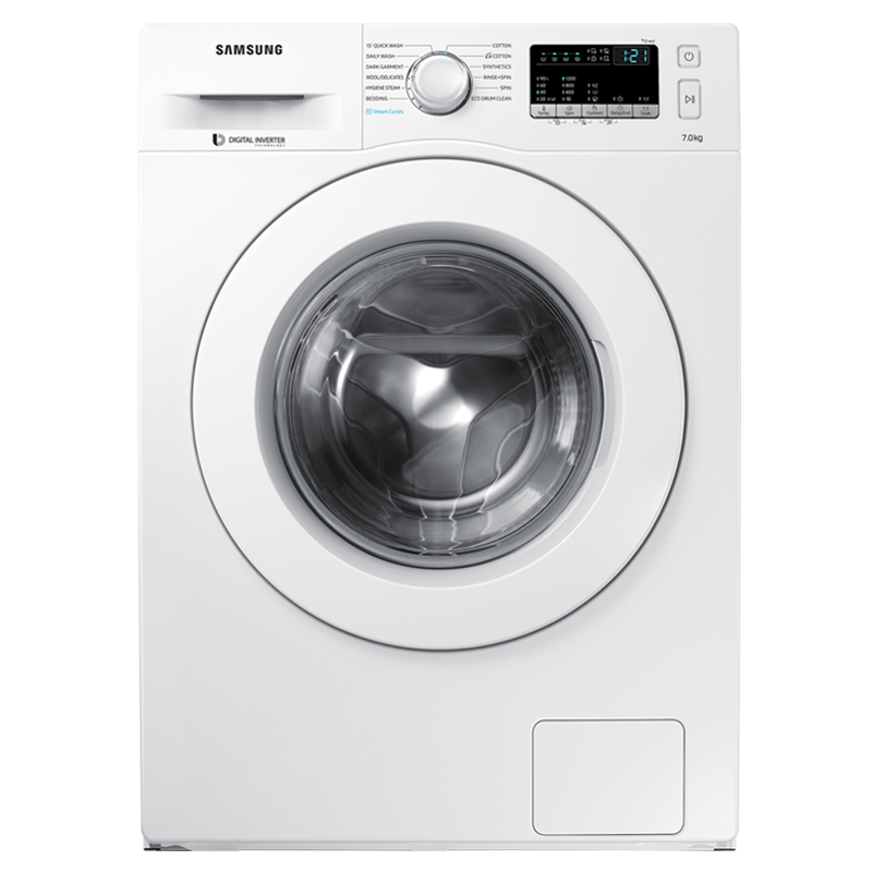 Samsung 7 kg Fully Automatic Front Loading Washing Machine (WW70J42G0KW/TL, White)_1