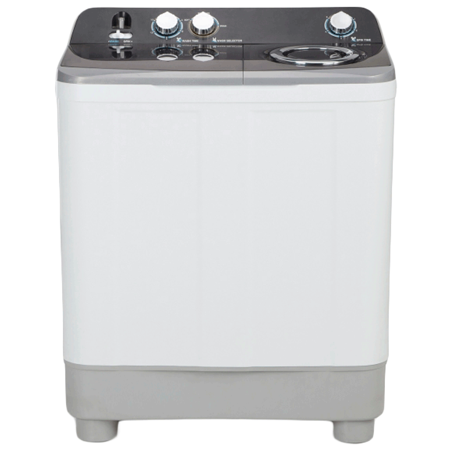 Haier 7 Kg Semi-Automatic Top Load Washing Machine (HTW70-186S, White)_1