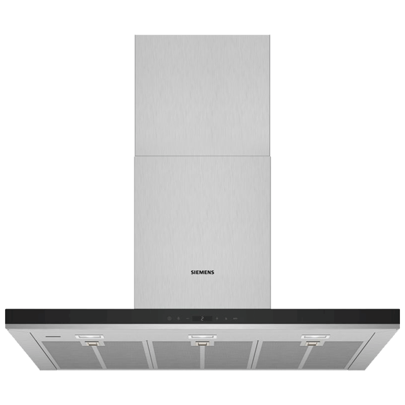 Siemens iQ500 843 m³/hr 90cm Wall Mount Chimney (Soft Touch LED Display, LC98BIT50I, Stainless Steel)_1
