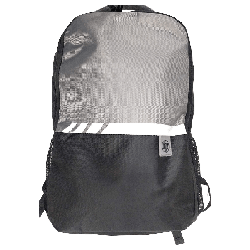 hp - hp 15.4 inch Laptop Backpack (Black/Grey)