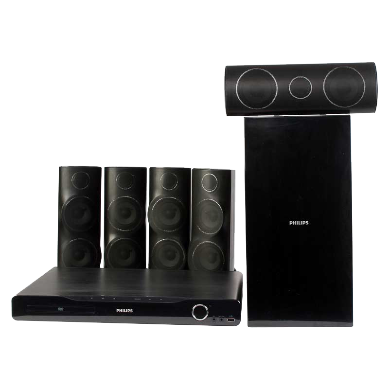 Philips 5.1 Channel DVD Home Theatre (HTS5520/94, Black)_1