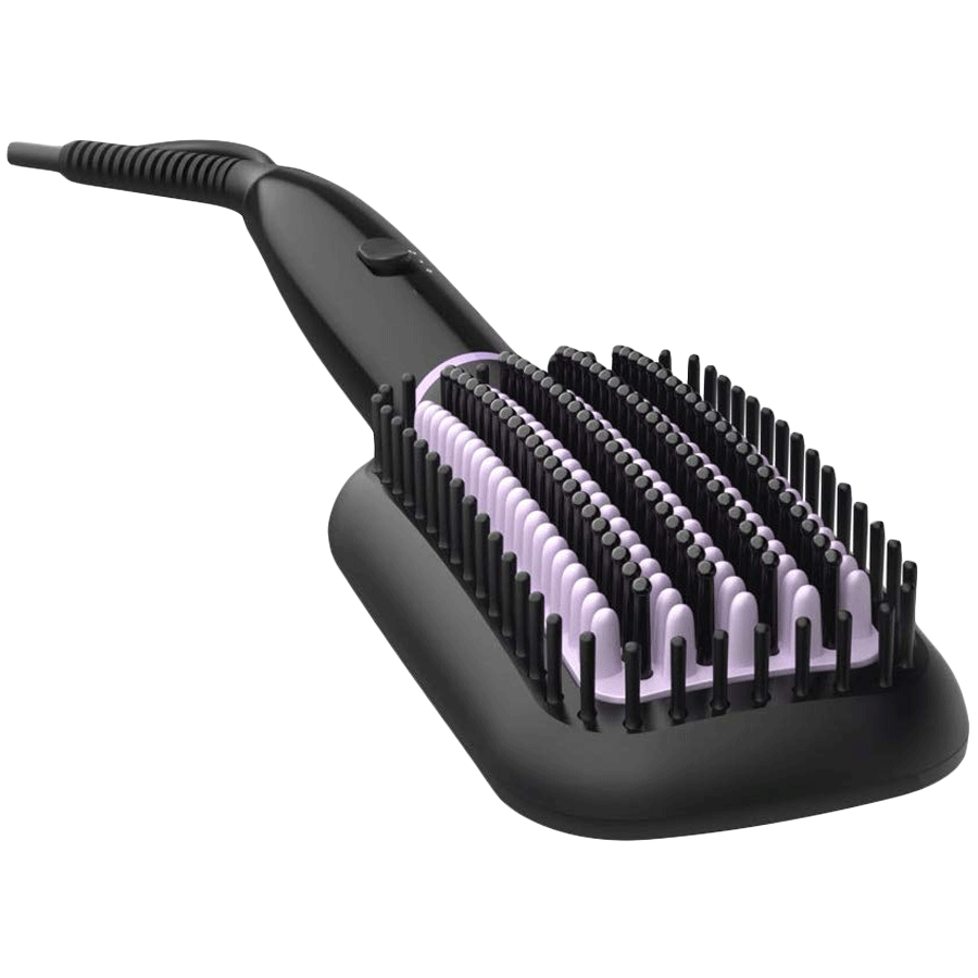 Voorkeursbehandeling alleen Interpunctie Buy Philips StyleCare Essential Hair Straightening Brush (SilkPro Care,  BHH880/10, Black) Online - Croma