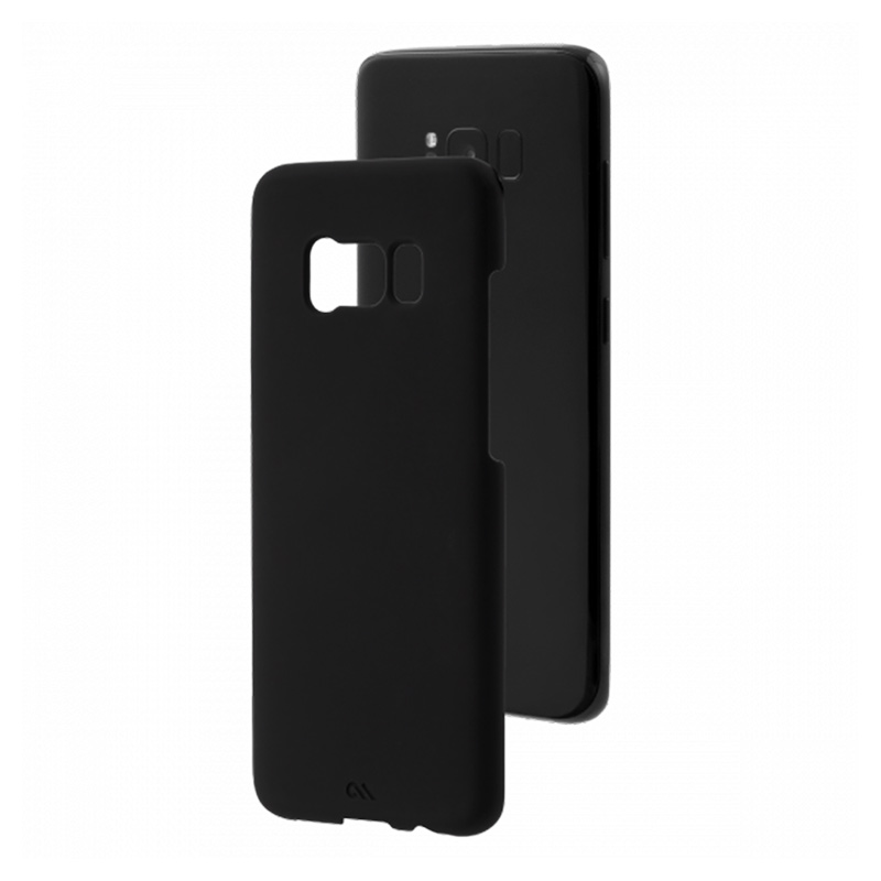 Case-Mate Barely There Polycarbonate Back Case Cover for Samsung Galaxy S8 Plus (CM035548, Black)_2