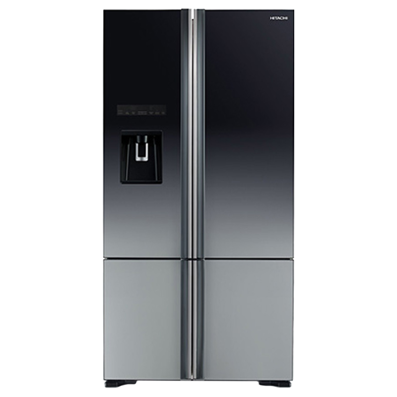Hitachi 697 Litres Frost Free Inverter French Door Refrigerator (Powerful Cooling, R-WB800PND6X-XGR, Grey)_1