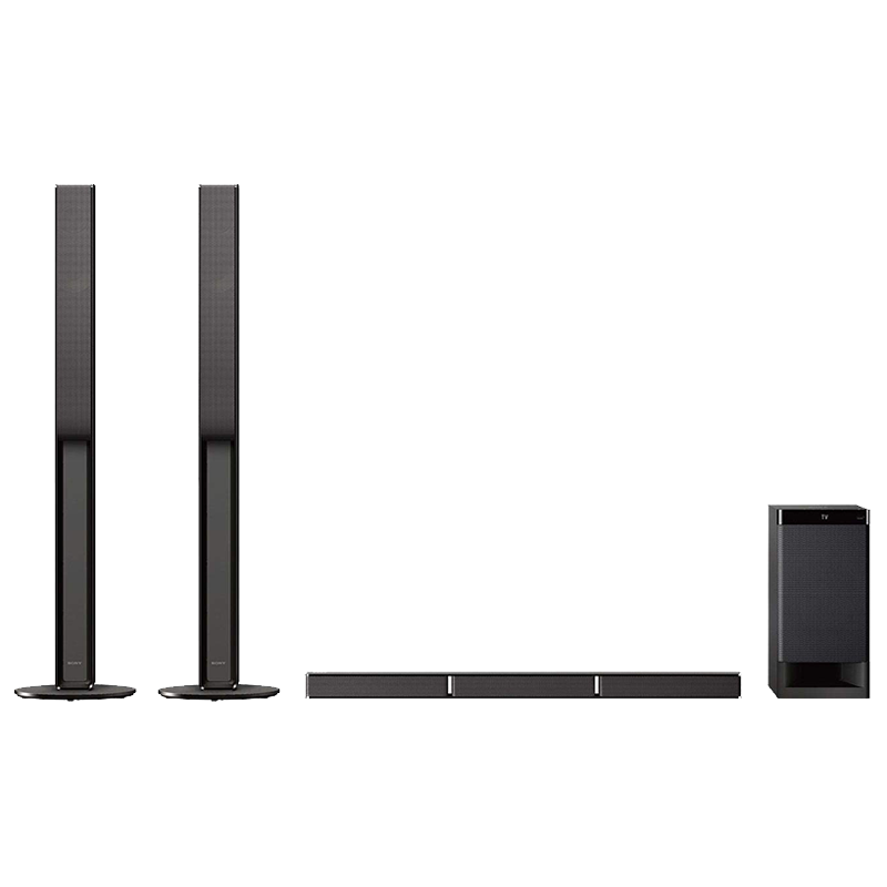 

Sony 5.1 Channel Tall Boy Home Theater System (HT-RT40, Black), No color