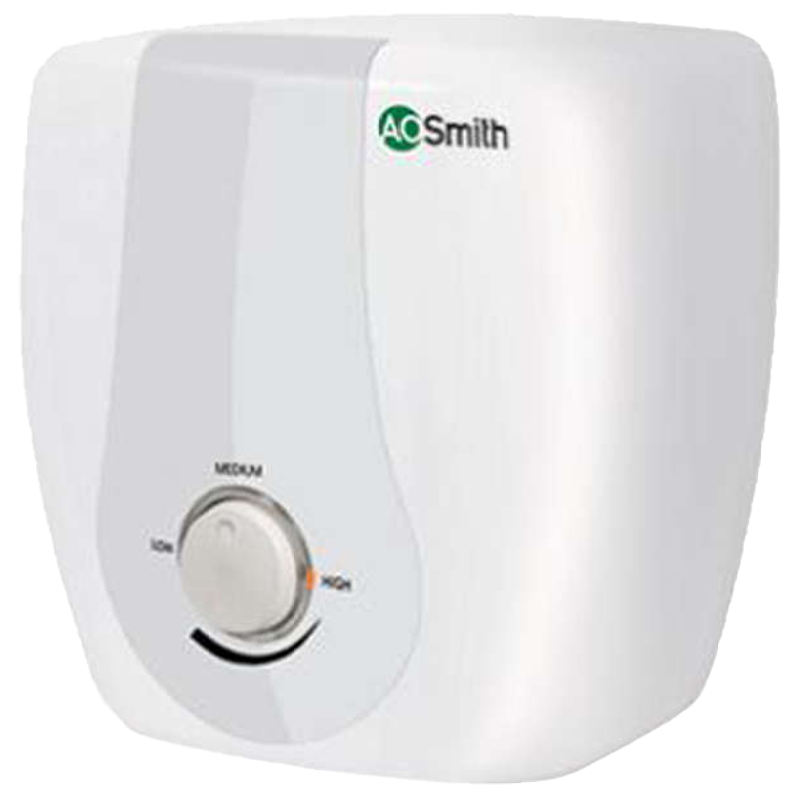 

A.O.Smith 10 Litres Vertical Storage Water Geyser (HSE-SGS-010, White), No color