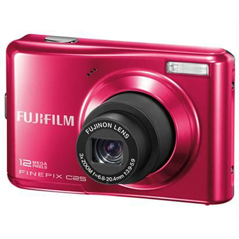 Fujifilm FinePix 12 MP Digital Camera (C25, Red)_1