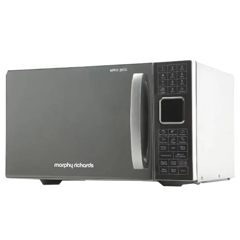 morphy-richards - Morphy Richards 25 Litres Convection Microwave Oven (200 Auto Cook Options, 25 CG, Silver)