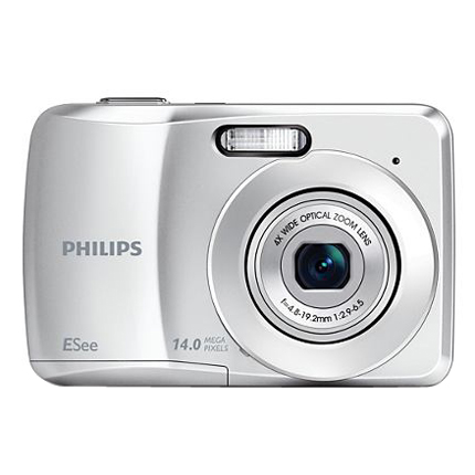 Philips 14 MP Point & Shoot Camera (DSC90SL/94, Silver)_1