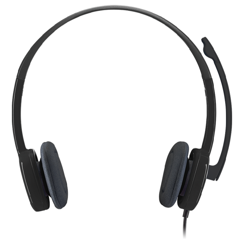 

Logitech Stereo Headset H151 (Black), No color