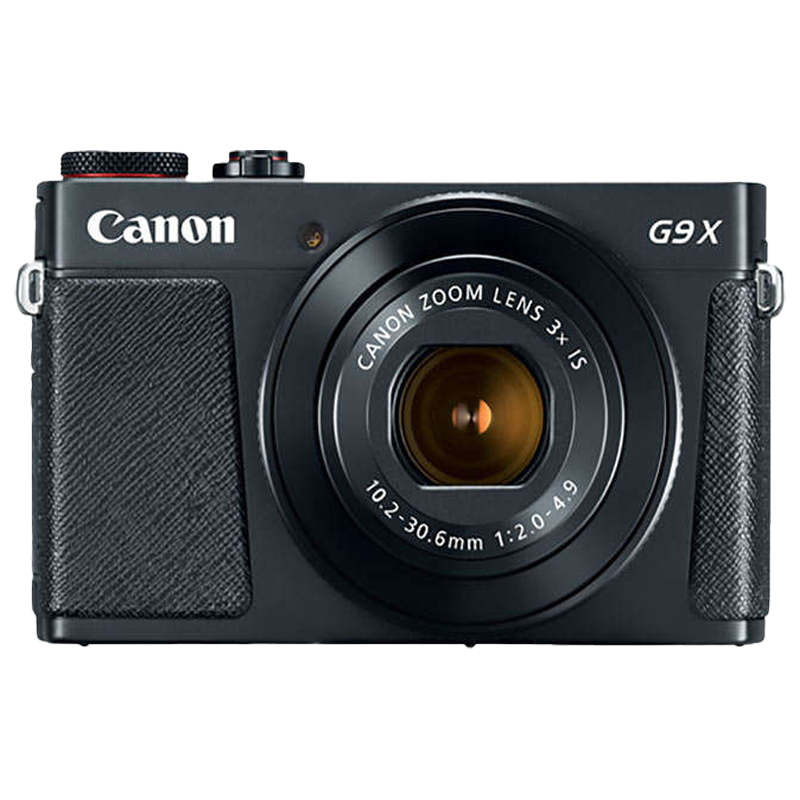 

Canon PowerShot 20.2 MP Digital Camera (G9 X Mark II, Black), No color