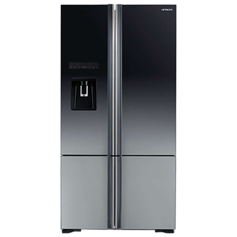 Hitachi 647 Litres Frost Free Inverter French Door Refrigerator (Bottom Mount, Built-in Stabilizer, R-WB730PND6X-XGR, Grey)_1