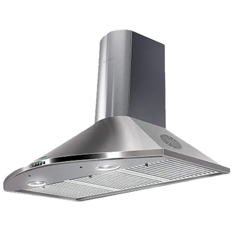 

Faber Tender 3D 1095 m³/hr 90cm Wall Mount Chimney (Baffle Filter, T2S2 LTW 90, Stainless Steel), No color