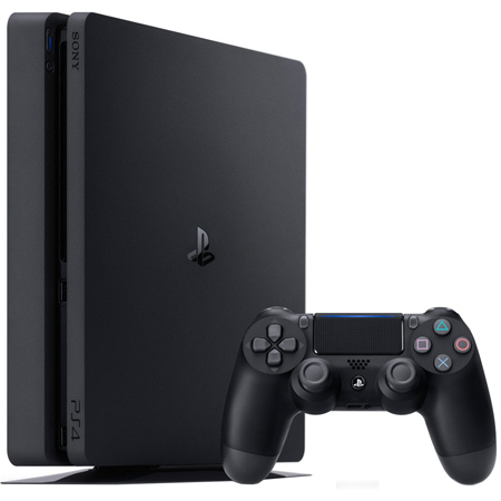 Sony PlayStation 4 Slim 500 GB Gaming Console (PS4SLIM500GB, Black)_1
