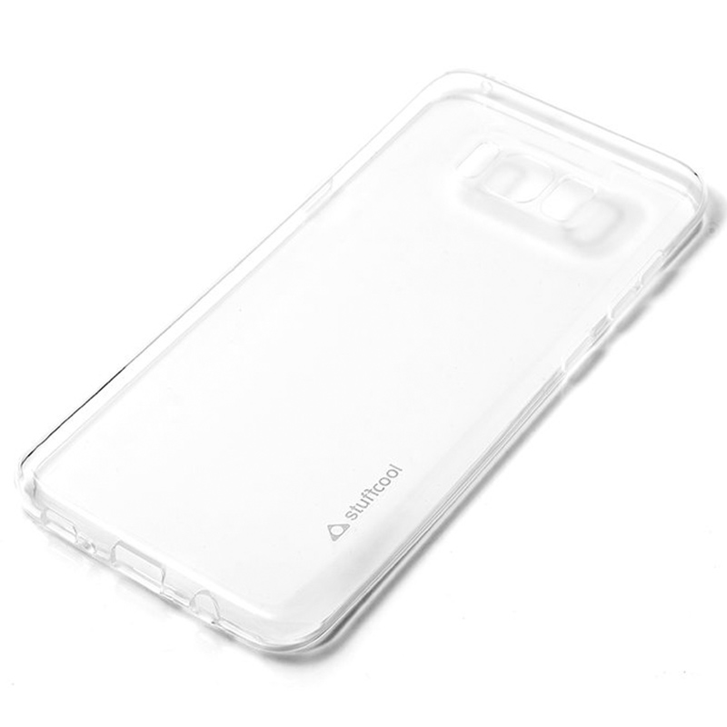 

Stuffcool TPU Back Case Cover for Samsung Galaxy S8 Plus (PRSGS8PLUS-CLR, Transparent), No color
