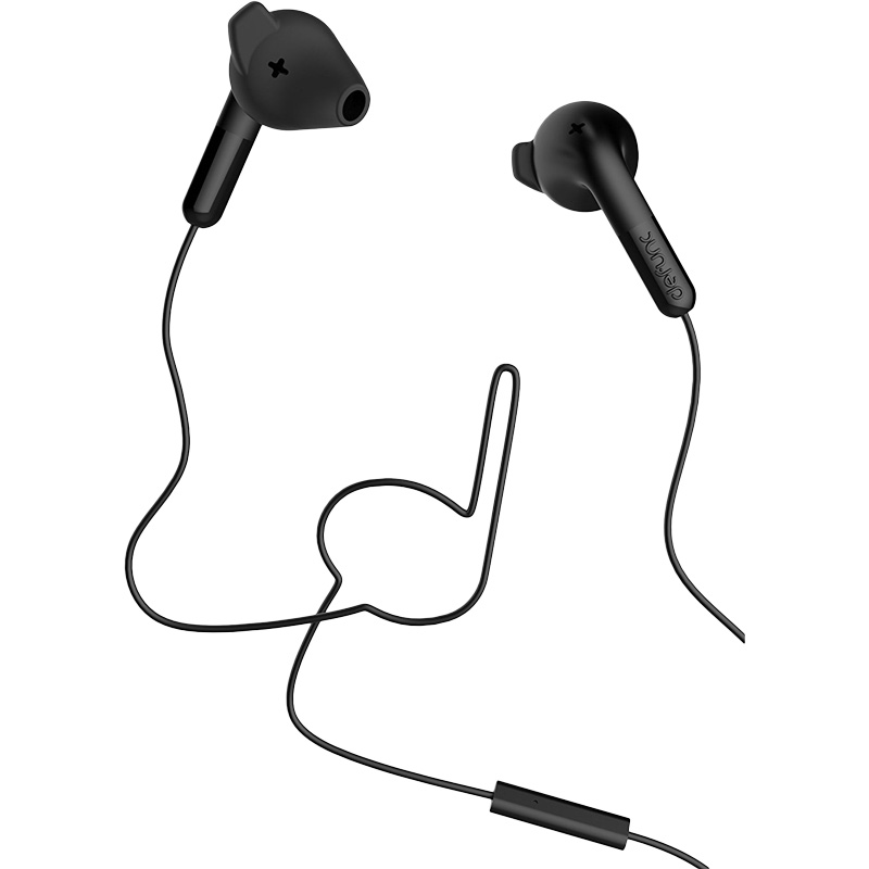 Defunc Go Hybrid In-Ear Wired Earphones with Mic (Black)_1