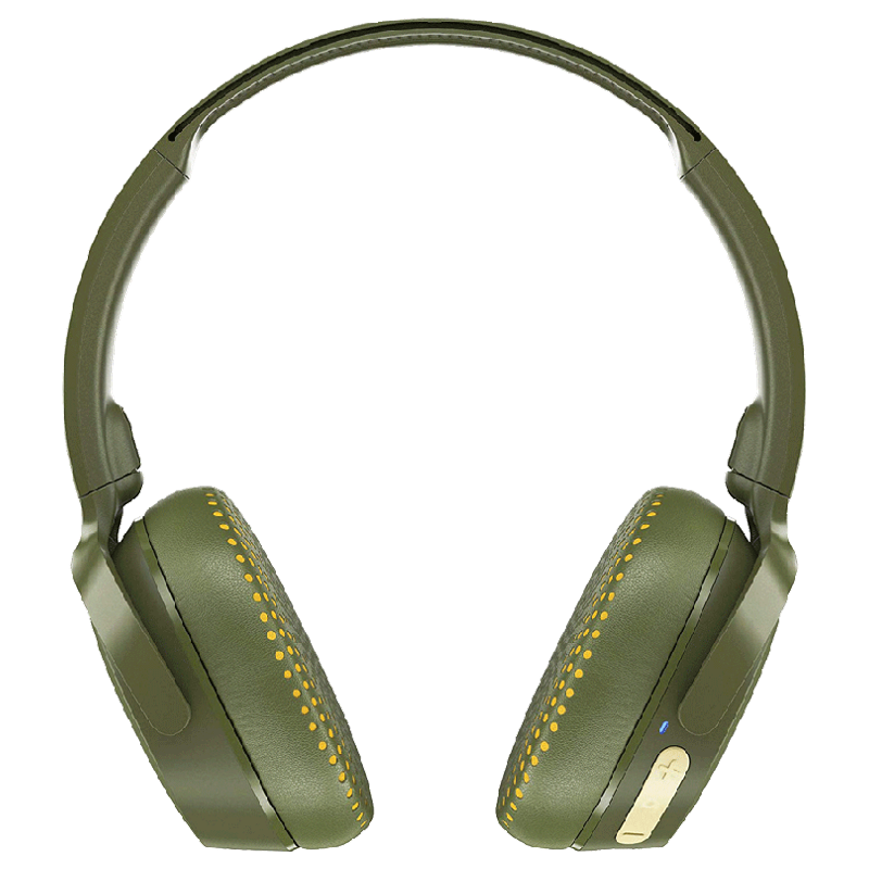 Skullcandy Riff S5PXW-M687 Wireless Headphones (Olive Yellow)_1