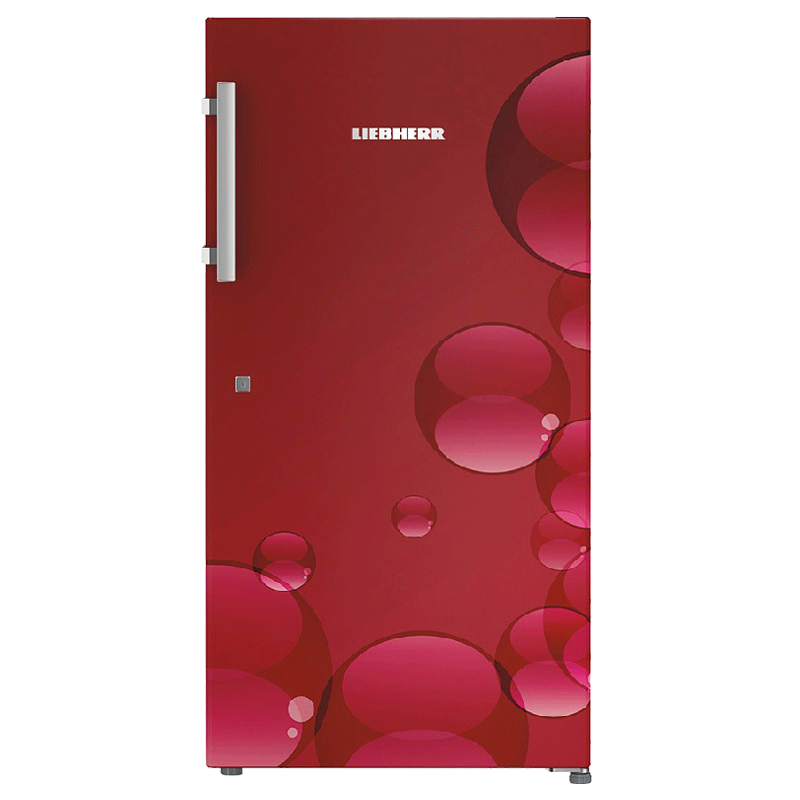 Liebherr 220 Litres 4 Star Direct Cool Single Door Refrigerator (Door Open Alarm, Dr 2220, Red Bubbles)_1