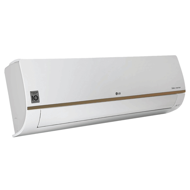 

LG 1 Ton 5 Star Inverter Split AC (Wi-Fi Supported, Copper Condenser, LS-Q12GWZA, White), No color