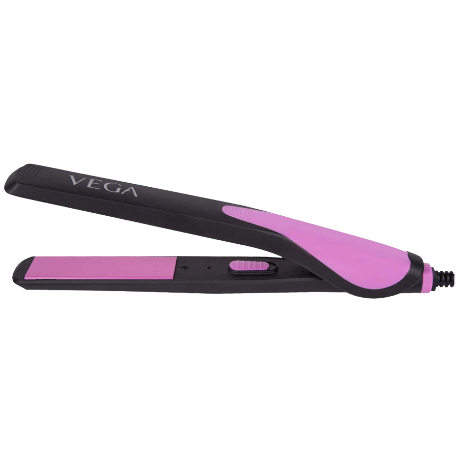 

Vega My Style Corded Hair Straightener (Ceramic Coated Plates, VHSH-14, Black), No color
