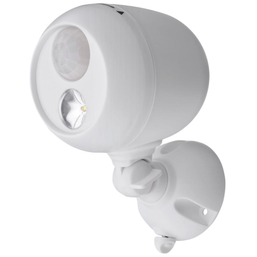Mr. Beams Electric Powered 75 Watt Wireless Motion Sensor LED Spot Light (MB330, White)_1