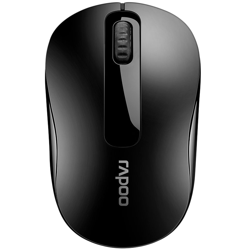 

Rapoo M10 1000 DPI Bluetooth Optical Mouse (Black), No color