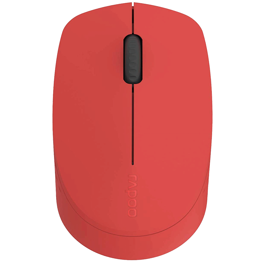 Rapoo M100 1300 DPI Bluetooth Wireless Mouse (Red)_1