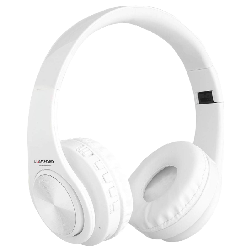 Lumiford LongDrive HD95 On-Ear Wireless Headphones (White)_1