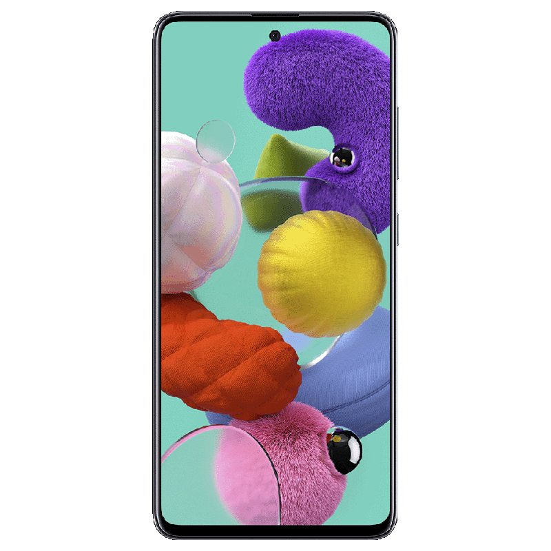 

Samsung Galaxy A51 (Prism Crush Black, 128 GB, 6 GB RAM), No color