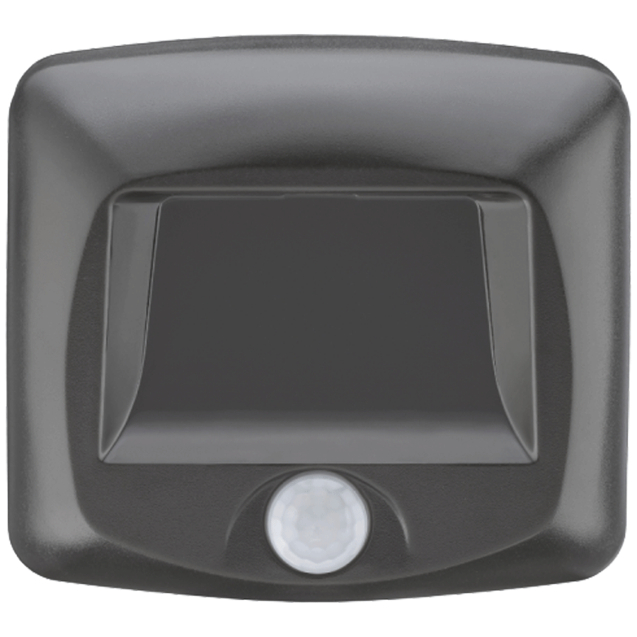 Mr. Beams Electric Powered 35 Lumens Wireless Motion Sensor LED Step and Stair Light (MB520, Black)_1