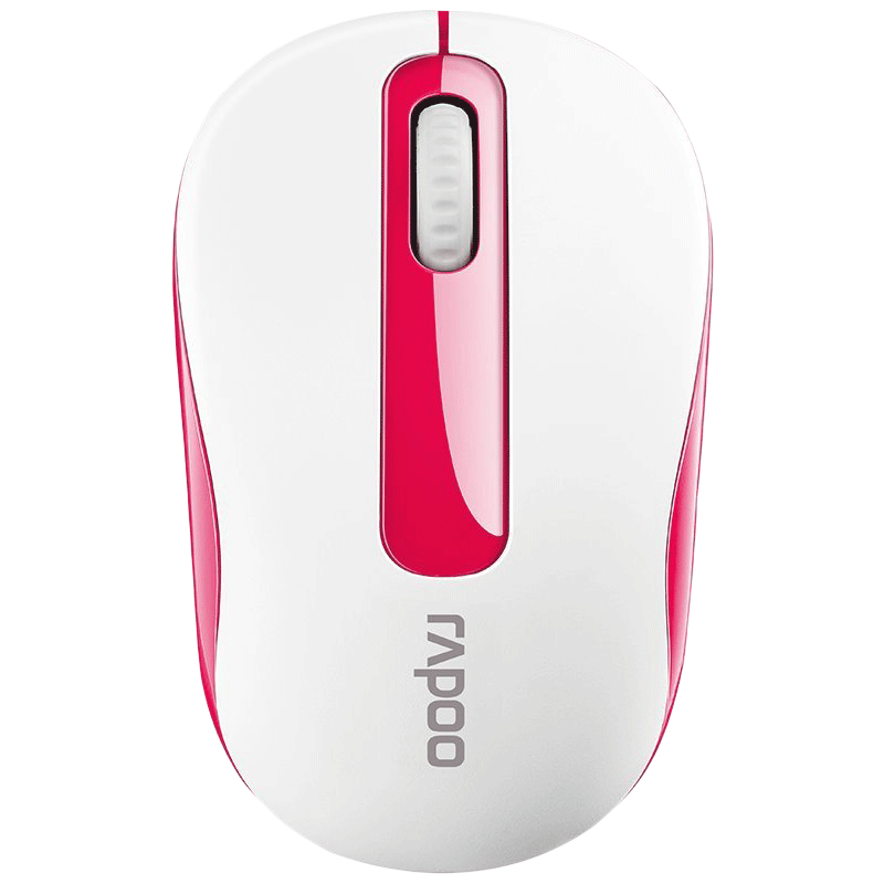 

Rapoo M10 1000 DPI Bluetooth Optical Mouse (Red), No color