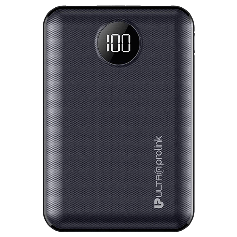 

Ultraprolink 10000 mAh Power Bank (Boost Mini, Black), No color