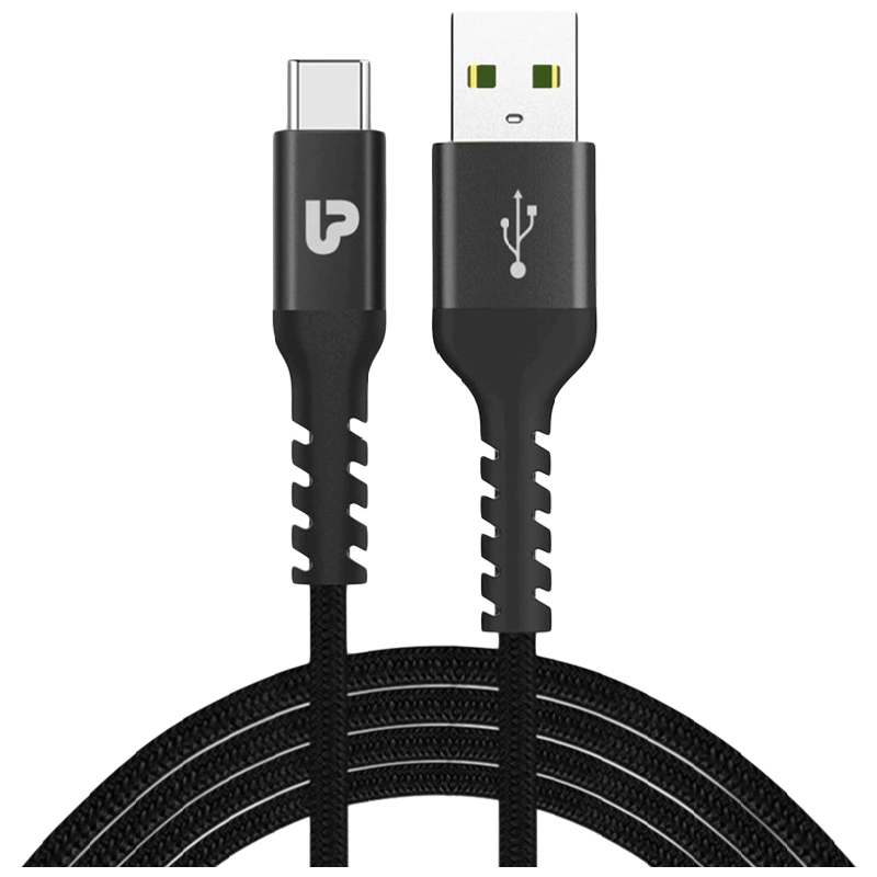 

Ultraprolink 150 cm Type-C Cable (Nylokev-C Plus, Black), No color