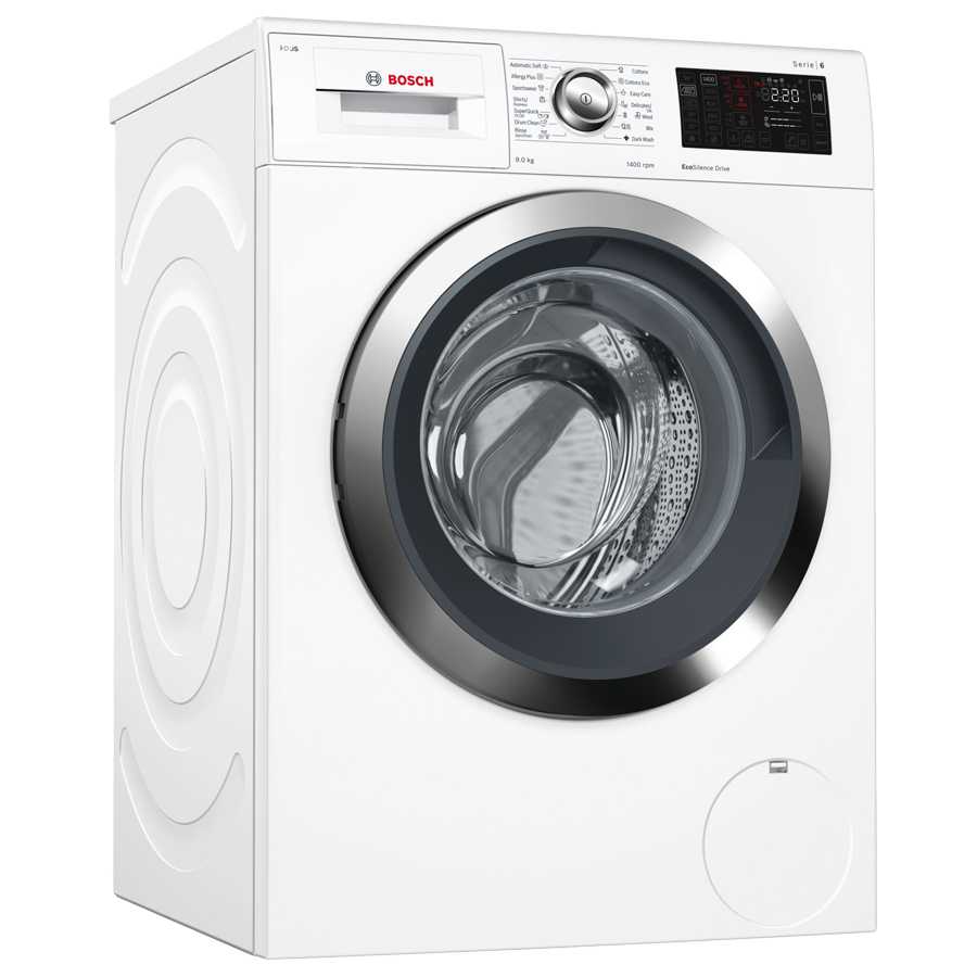 Bosch 9 kg Fully Automatic Front Loading Washing Machine (WAT28661IN, White)_1